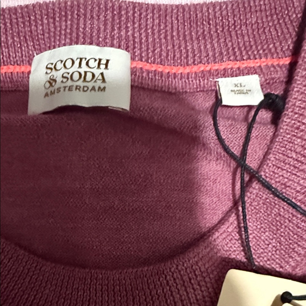 💖 **Scotch & Soda Irregular Wash Dip-Dye Sweater – Size XL (NWT)** 💖 - Picture 6 of 10
